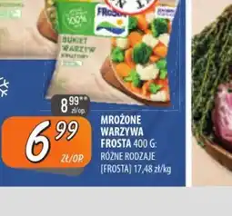 Społem Szczecin Mrożone warzywa oferta