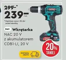 Biedronka Wkrętarka akumulatorowa Nac oferta