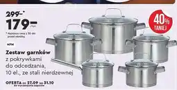 Biedronka Garnki mgk-10 inox Mpm Product oferta