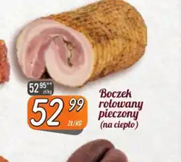 Społem Szczecin Ozimek Boczek rolowany pieczony oferta