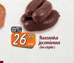 Społem Szczecin Ozimek Kaszanka jęczmienna oferta