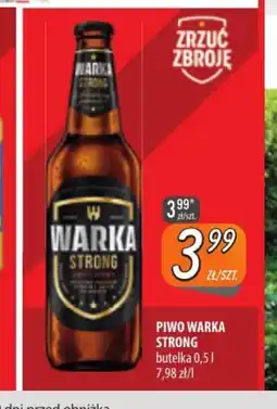 Społem Szczecin Piwo Warka Strong oferta
