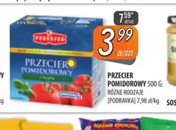 Społem Szczecin Przecier pomidorowy Podravka oferta