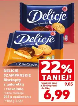 Kaufland Biszkopty z galaretką Delicje oferta