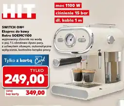 Kaufland Ekspres do kawy Switch On oferta