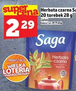 Topaz Herbata czarna Saga 20 torebek 28g oferta