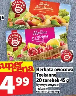 Topaz Herbata owocowa Teekanne 20 torebek 45g oferta