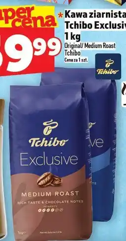 Topaz Kawa ziarnista Tchibo Exclusive 1kg oferta