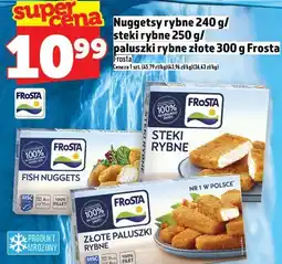 Topaz Nuggetsy rybne 240g / Steki rybne 250g / Paluszki rybne złote 300g Frosta oferta