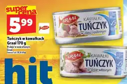 Topaz Tuńczyk w kawałkach Graal 170g oferta