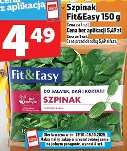 Topaz Szpinak Fit&Easy oferta