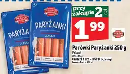 Topaz Parówki Paryżanki 250g Pekpol oferta