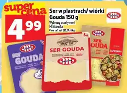 Topaz Ser Gouda w plastrach/ wiórki 150g Mlekovita oferta