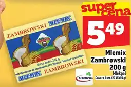 Topaz Mleko Mlemix Zambrowski 200g Mlekpol oferta