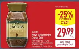 ALDI Kawa rozpuszczalna cronat gold Jacobs oferta