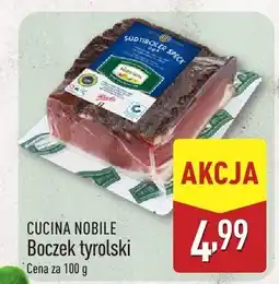 ALDI Boczek tyrolski Cucina Nobile 100g oferta