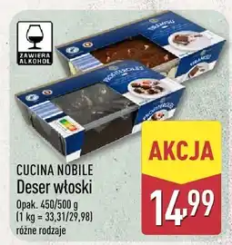 ALDI Deser włoski Cucina Nobile 450/500g różne rodzaje oferta