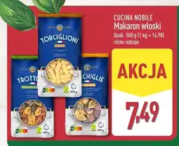 ALDI Makaron włoski Cucina Nobile 500g różne rodzaje oferta