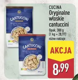 ALDI Ciasteczka cantuccini różne rodzaje Cucina oferta