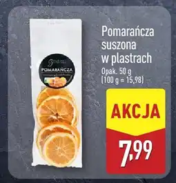 ALDI Pomarańcza suszona w plastrach 50g Gourmet oferta