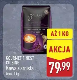 ALDI Kawa ziarnista Gourmet Finest Cuisine 1kg oferta