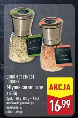 ALDI Młynek ceramiczny z solą Gourmet Finest Cuisine oferta
