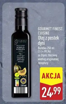 ALDI Olej z pestek dyni Gourmet Finest Cuisine 250ml oferta