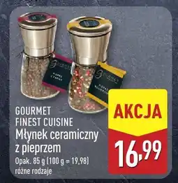 ALDI Młynek ceramiczny z pieprzem Gourmet Finest Cuisine oferta