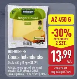 ALDI Gouda holenderska HOFBURGER 450g oferta