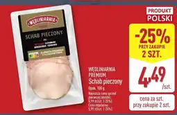 ALDI Schab pieczony WEDLINIARNIA PREMIUM 100g oferta