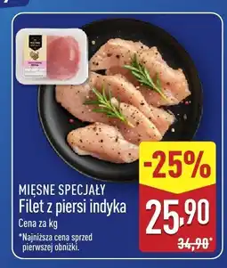 ALDI Filet z piersi indyka MIĘSNE SPECJAŁY oferta