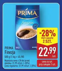 ALDI Kawa PRIMA Finezja 500g oferta