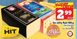 Topaz Ser żółty Ryki 100g Cezar/Edam Rycki oferta