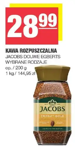 Spar Kawa rozpuszczalna Jacobs 200g Jacobs Douwe Egberts oferta