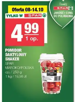 Spar Pomidor daktylowy shaker 250g SPAR oferta
