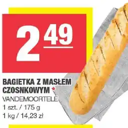 Spar Bagietka z masłem czosnkowym 175g Vandemoortele oferta