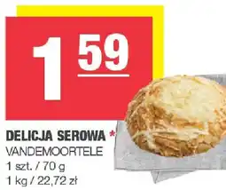 Spar Delicja serowa 70g Vandemoortele oferta