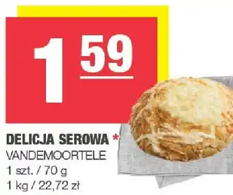 Spar Delicja serowa 70g Vandemoortele oferta