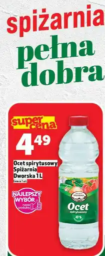 Topaz Ocet spirytusowy Spiżarnia Dworska 1L oferta