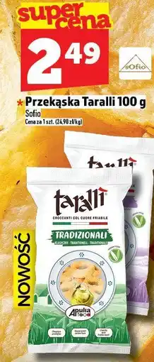 Topaz Przekąska Taralli 100g Sofio oferta