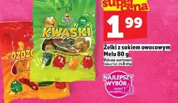Topaz Żelki z sokiem owocowym Melu 80g oferta