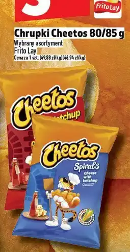 Topaz Chrupki Cheetos 80/85g Frito Lay oferta