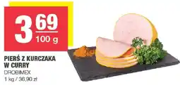 Spar Pierś z kurczaka w curry Drobiemex 100g oferta