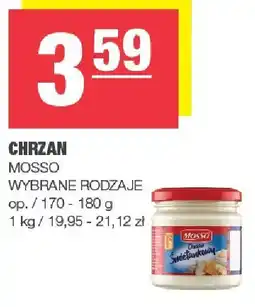 Spar Chrzan Mosso 170-180g oferta