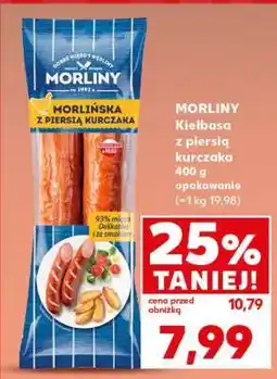 Kaufland MORLINY Kiełbasa z piersią kurczaka oferta