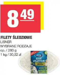 Spar Filety śledziowe Lisner 280g oferta