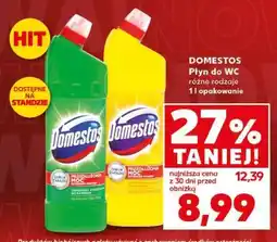 Kaufland DOMESTOS Płyn do WC różne rodzaje 1l opakowanie oferta