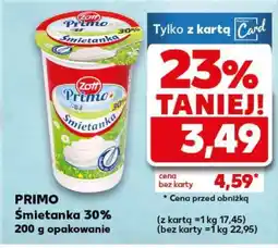 Kaufland Primo śmietanka 30% oferta