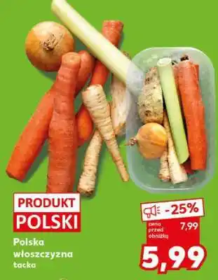 Kaufland Polska włoszczyzna tacka oferta