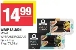Spar Wrap salmon Mowi 210g oferta